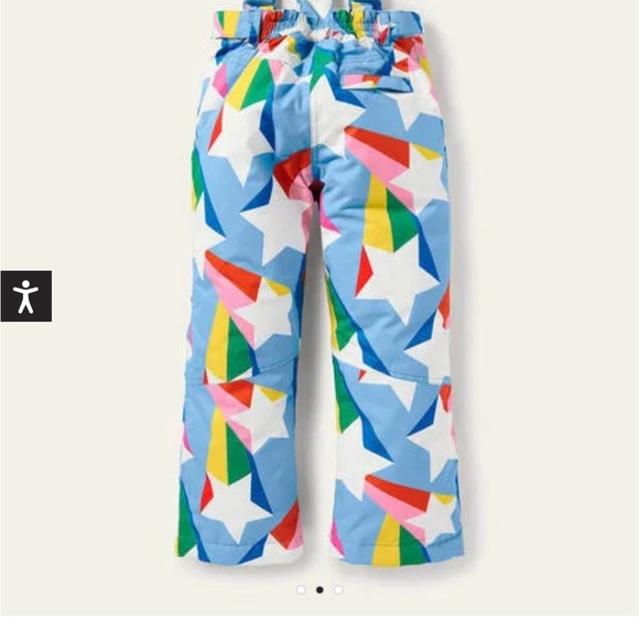 OOS! Boden Surfboard Blue Rainbow Star Snow Suit - Picture 8 of 8